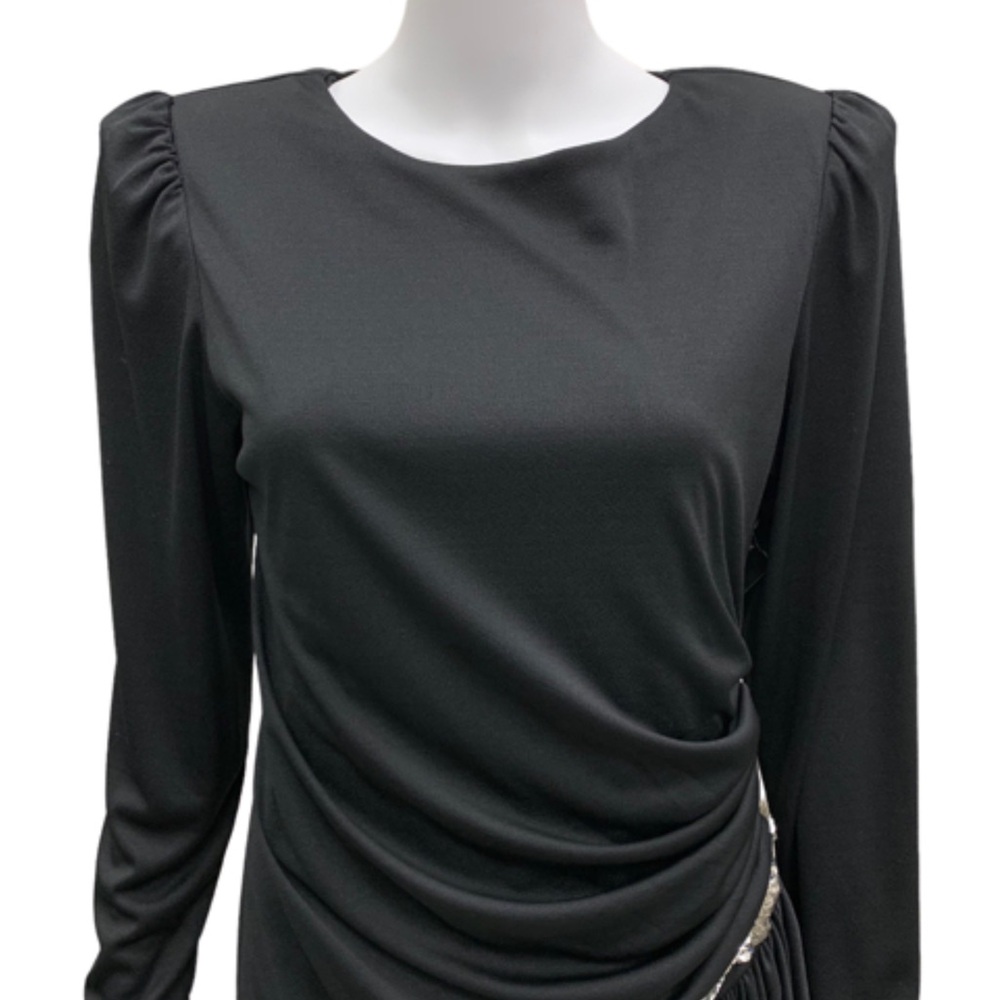Vintage Pellini Size Small Black Dress - Picture 4 of 6
